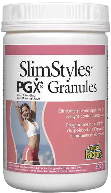 SlimStyles PGX Granules, 300 g, Natural Factors