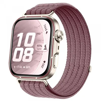 Curea Techsuit W085 pentru Huawei Watch Fit 5, Violet Cenusie