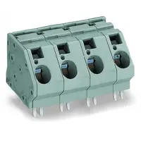 PCB terminal block; 16 mm²; Pin spacing 15 mm; 5-pole; CAGE CLAMP®; commoning option; 16,00 mm²; gray