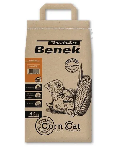 BENEK Super Corn Cat Asternut pentru litiera 7 L