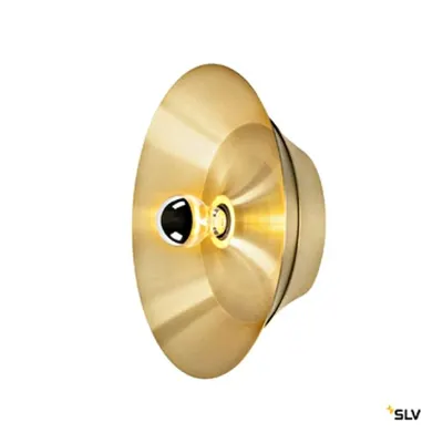 BATO 35 CW, wall and ceiling light, brass, E27, max. 60W