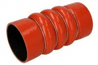 Furtun intercooler (partea evacuare, 88mmx200mm, rosu) IVECO S-WAY, STRALIS I, STRALIS II, TRAKKER I, TRAKKER II, X-WAY F2BE0681F-F3HFL611G dupa 2004