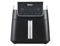 Friteuza cu aer cald Ninja Max Pro AF180EU, 2000 W, 6.2 l, capacitate mancare 1.2 kg, 6 programe, temperatura 40 - 240 °C, oprire automata (Negru)