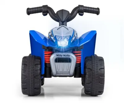 Atv electric pentru copii Honda Blue 30W 18-36 luni cu licenta, sunete si lumini