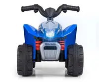 Atv electric pentru copii Honda Blue 30W 18-36 luni cu licenta, sunete si lumini