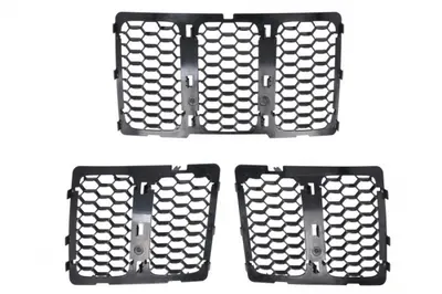 Grila radiator inside comb, LAREDO LIMITED OVERLAND, crom potrivit JEEP GRAND CHEROKEE IV WK2 01.13-10.16