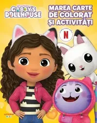 Gabby's Dollhouse. Marea carte de colorat și activități - Paperback brosat - ***