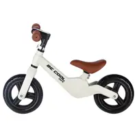 Bicicleta fara pedale FreeON Be Cool Mini roti din Eva12 luni+ alb, 8 inch, scaun reglabil de la 27-35 cm, roti late din material EVA, ghidon ajustabil intre 46 si 51 cm, greutate maxima suportata 30 Kg