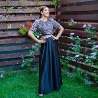 Compleu bluza si fusta lunga - Olimpia