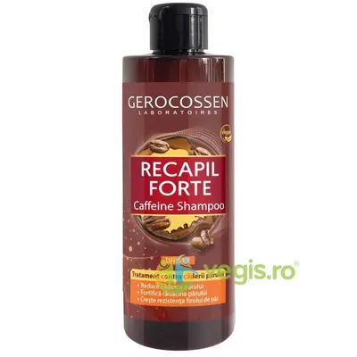 Sampon Tratament Contra Caderii Parului cu Cafeina Recapil Forte Unisex 400ml