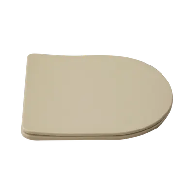 Capac vas wc cu soft close, cappuccino, Invena Tavro