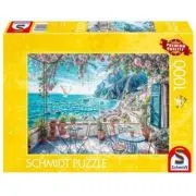 Puzzle 1000 piese, Terasa de coasta, Schmidt