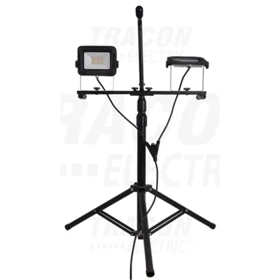 Proiector LED cu stativ pentru lucrari RSMDAW220W 180-240 VAC, 2×20W, 4000K, IP65, 2×1600lm, EEI=A
