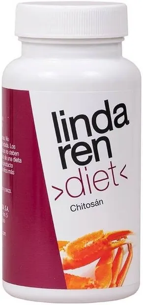 Lindaren Diet Chitosan, 80 capsule, Artesania Agricola