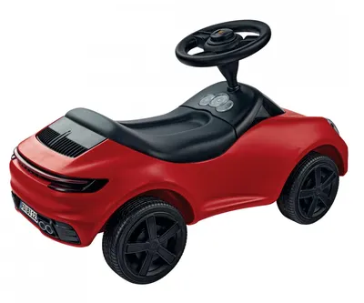 Masina de călărit BIG Bobby Car - Porsche 911, roșie