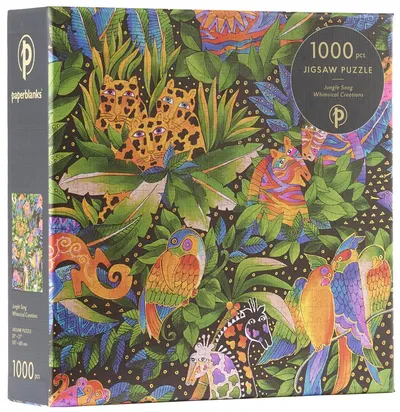 Puzzle Paperblanks din 1000 piese - Cântecul junglei