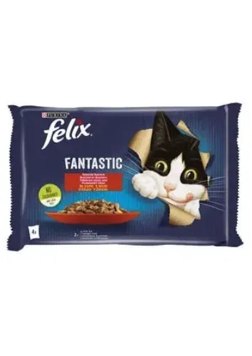 Felix Fantastic Plic Vita/Pui 4 x 85G