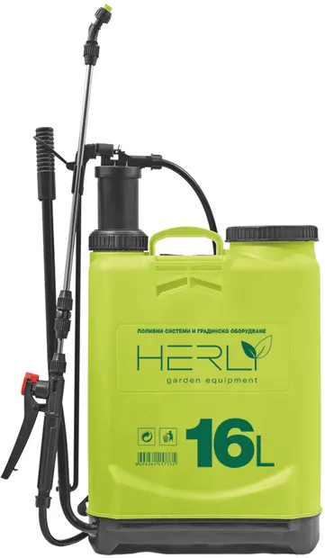 Pulverizator de spate Herly – cu piston, 16 l