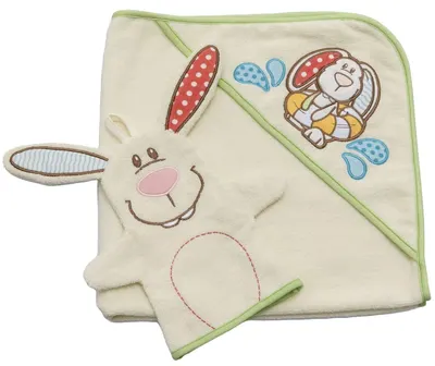 Set de baie NICI - Prosop și mănușă de baie, 70 х 70 cm