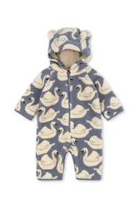 Konges Sløjd salopetă pentru copii din polar JODY TEDDY ONESIE GRS