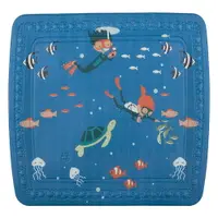 Covoraș antiderapant pentru copii pentru duș 55x55 cm Scuba Diver – Spirella