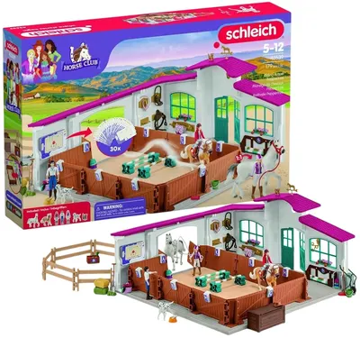 Set de figuriSchleich Horse Club - Arena de echitație, 179 părți