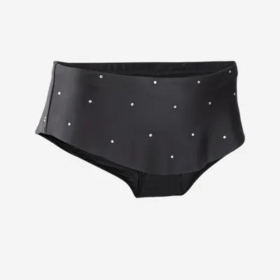 Fustă detașabilă gimnastică artistică negru strasuri