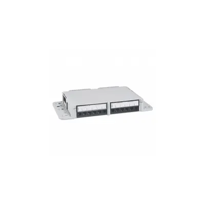 Zone distribution box - to be equipped cu up to 12 RJ 45 connectors