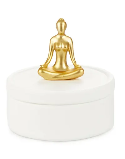 Cutie din portelan pentru bijuterii - Yoga