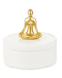 Cutie din portelan pentru bijuterii - Yoga