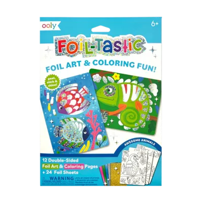 Kit Arta cu folie Foil-tastic - Awesome Animals