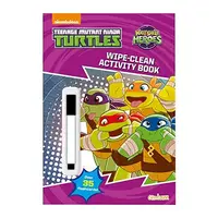 Half Shell Heroes Wipe-Clean Activity Book