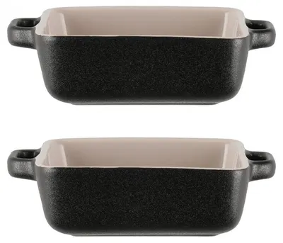 Set tavite ceramice Maku - Robust, 17 x 13 cm, 2 buc.
