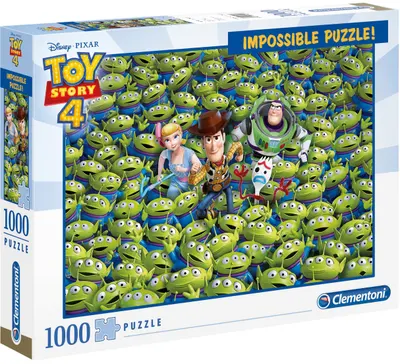 Puzzle Clementoni din 1000 de piese - Impossible Disney Toy Story 4
