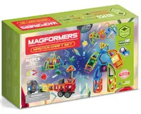 Set de constructie magnetic - Master Craft - Gigantic, 162 piese