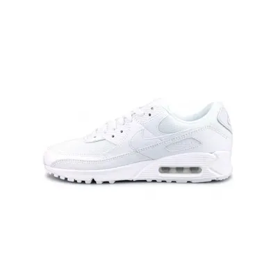 Nike Air Max 90 Triple White CN8490-100 Wit-44