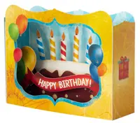 Felicitare Gespaensterwald 3D - Happy Birthday Cake