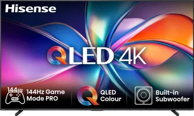 Hisense televizor smart - 98E7Q, 98'', 4K, QLED, UHD, 144Hz Game mode Pro, Dolby Vision-Atmos, 2x15W + 20W Subw., negru