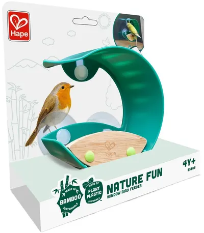 Jucărie pentru copii HaPe International Nature Fun - Alimentator pentru păsări cu fereastră