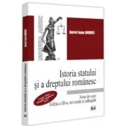Istoria statului si a dreptului romanesc. Note de curs. Legea Tarii. Dreptul medieval scris, Editia a 3-a, revizuita si adaugita