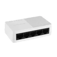Switch cu 5 porturi Hikvision DS-3E0105D-O, 10/100Mbps, 0.74 Mpps, 2000 MAC