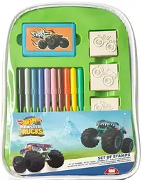 Set pentru desen Multiprint Hot Wheels - În rucsac