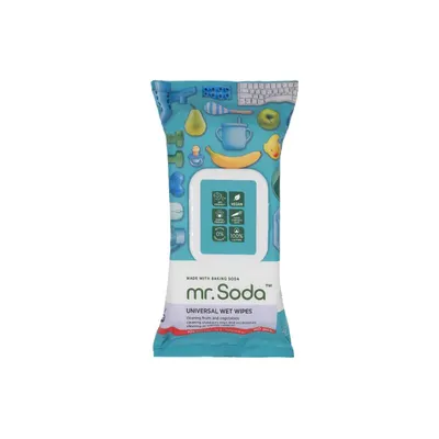 Servetele umede universale cu bicarbonat de sodiu 80 bucati Mr. Soda