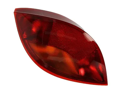 Stop tripla lampa spate stanga potrivit FORD KA HATCHBACK 1996-2008 - (Semnalizator portocaliu, culoare sticla: rosu)