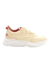 Pantofi sport barbati - galben deschis - poliester -