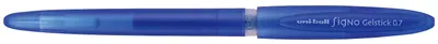 Gel roller Uniball Signo Gelstick – Albastru, 0.7 mm