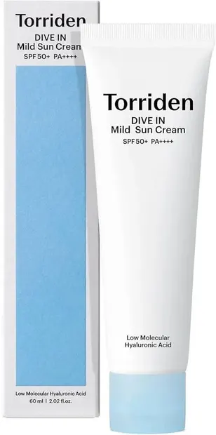 Torriden Dive In Cremă solară minerală, SPF50+, 60 ml