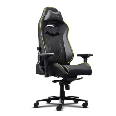 Scaun gaming Trust GXT 721BM Ruya Pro, teherbiran 150kg, cu suport pentru spate, brate ajustabile, Negru