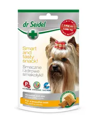 DR SEIDEL gustări câini piele și blană sănătoasă 90 g