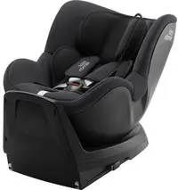 Scaun auto Britax Romer - Dualfix Plus, IsoFix, i-Size, 40-105 cm, Midnight Grey